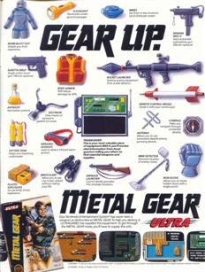 Metal Gear magazine ad